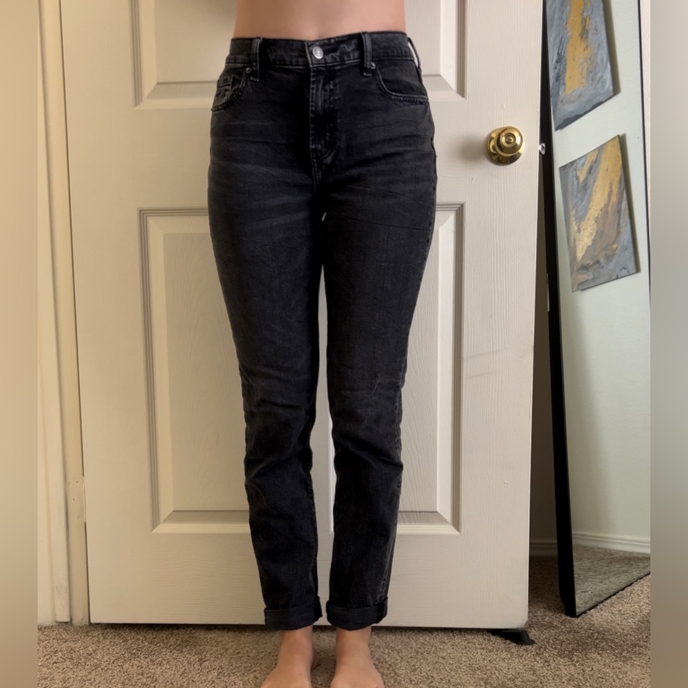 Mid-Rise Skinny Extra Long Jeans